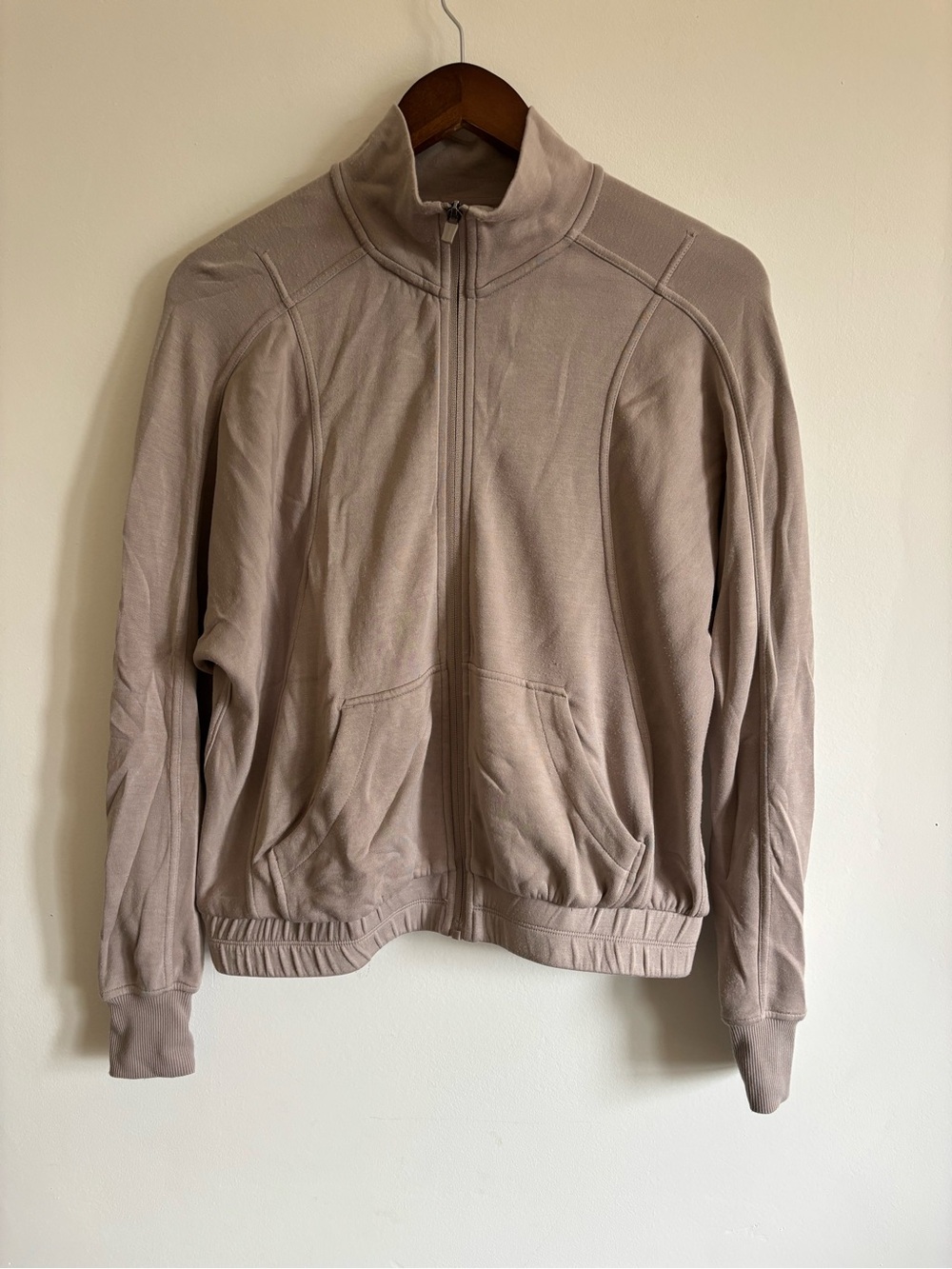 Danskin Light Taupe Pullover Top